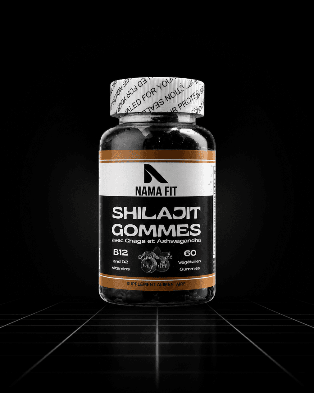Gummies Shilajit, Ashwagandha et Chaga